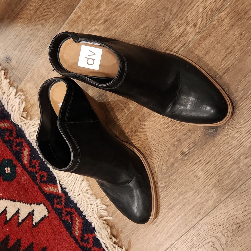 DV by dolce vita heeled mules slides block heel